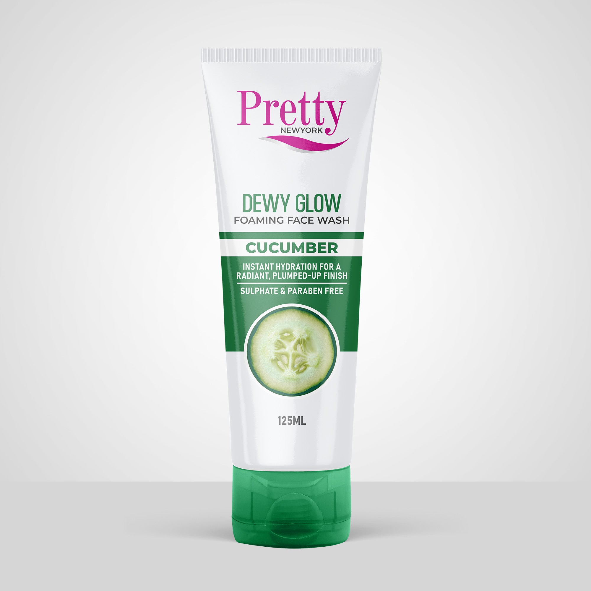 Pretty Dewy Glow Cucumber Face Wash