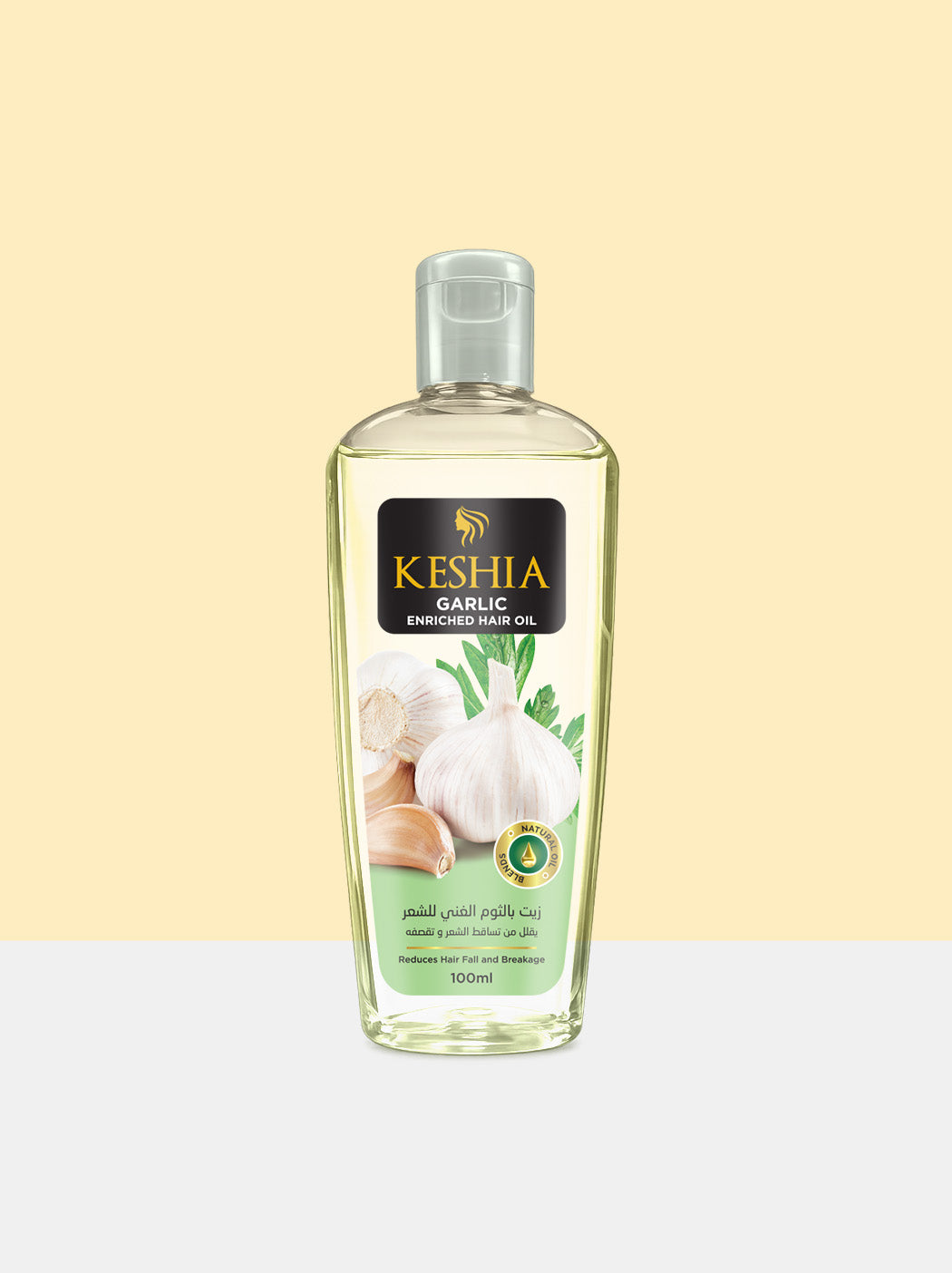 Keshia Hair Oil Garlic