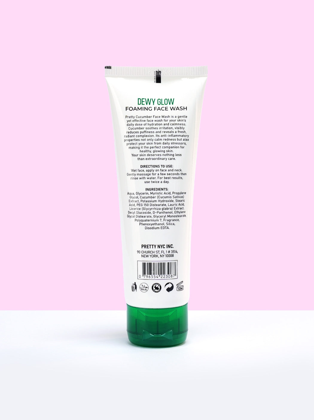 Pretty Dewy Glow Cucumber Face Wash