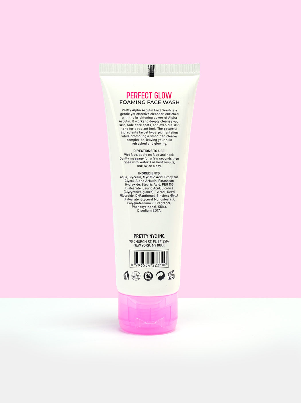 Pretty Perfect Glow Alpha Arbutin Face Wash