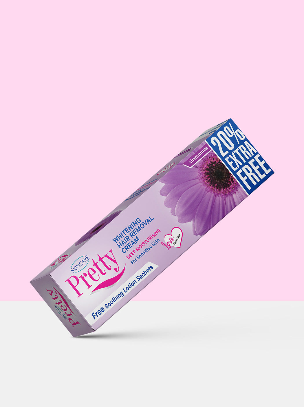 Pretty Hair Removal Cream - Chamomile - 120gm