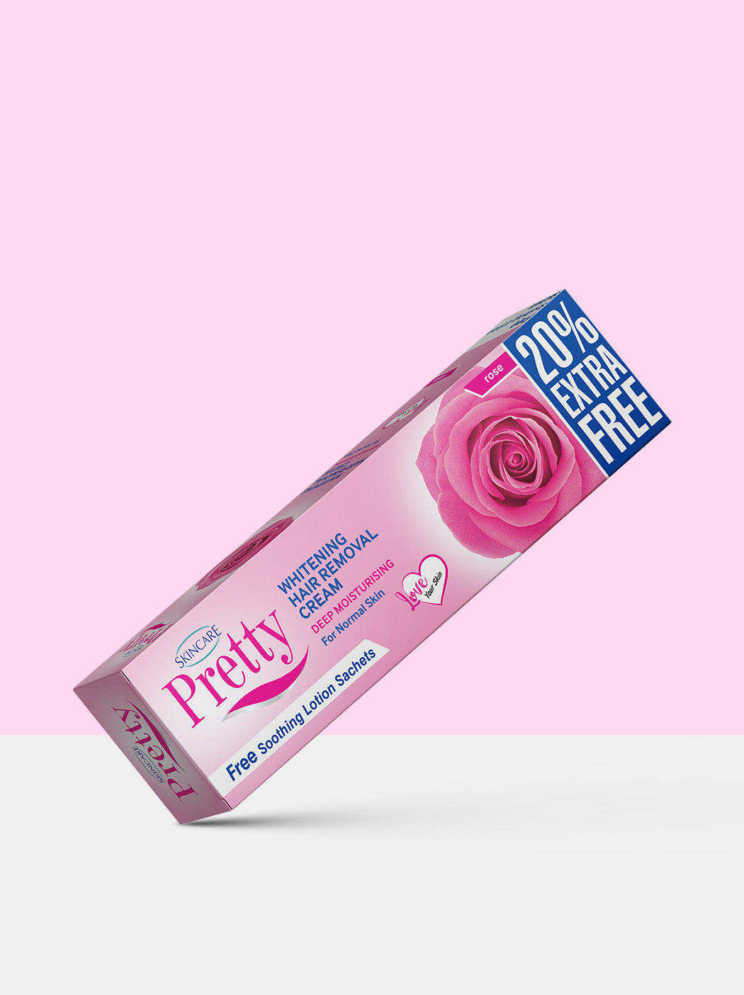 Pretty Hair Removal Cream - Rose - 120gm