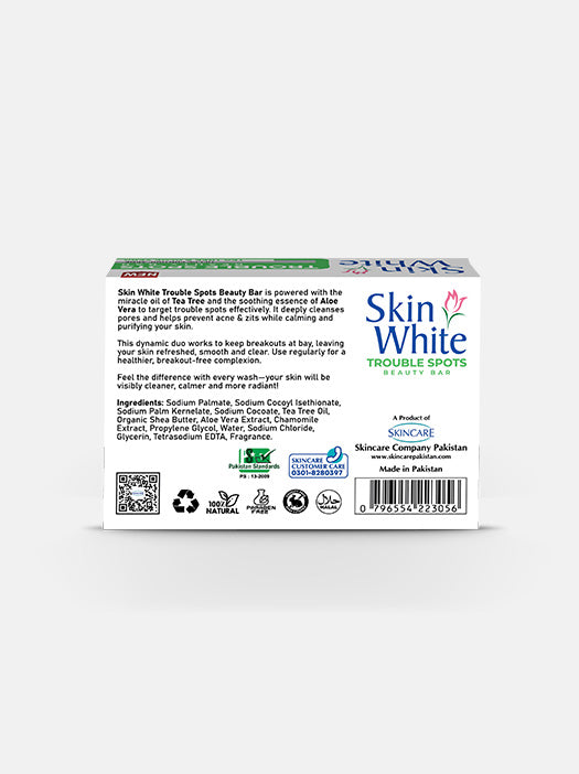 Skin White Trouble Spots Beauty Bar