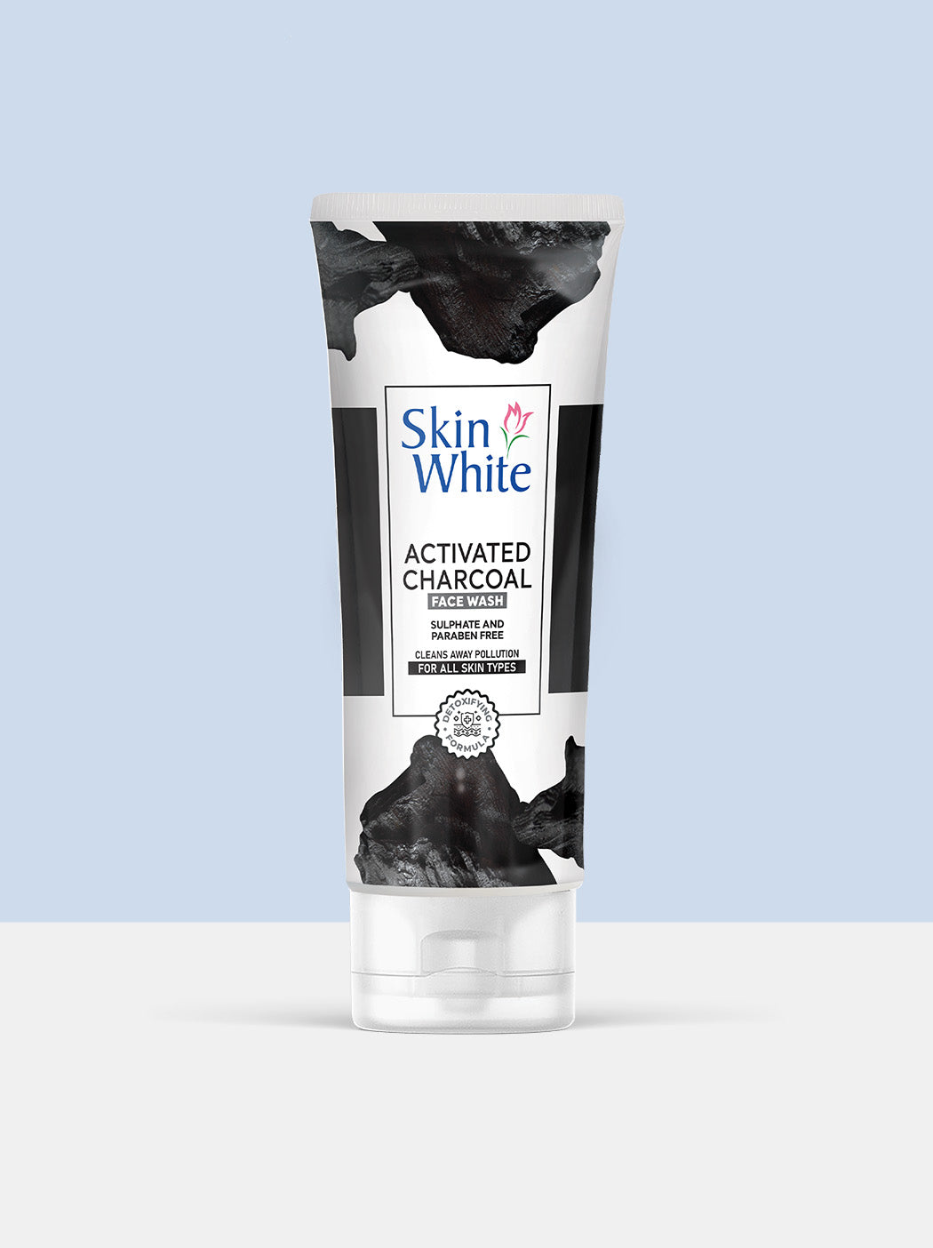 Skin white Active Charcoal Face Wash