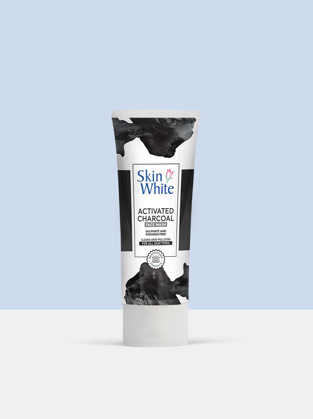 Skin white Active Charcoal Face Wash