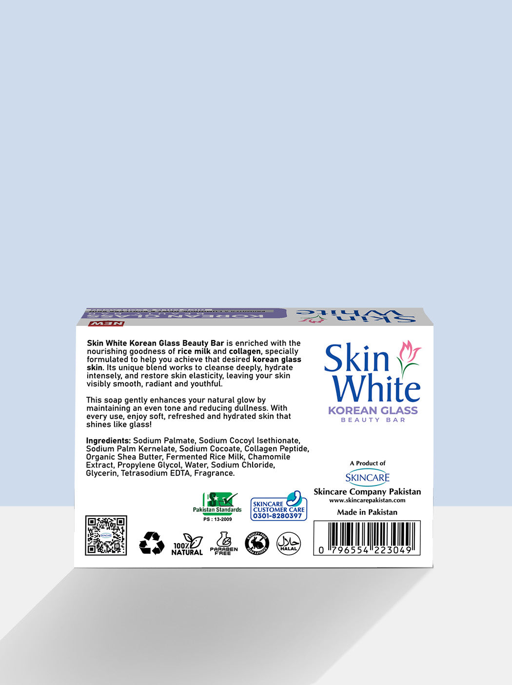 Skin White Korean Glass Beauty Bar