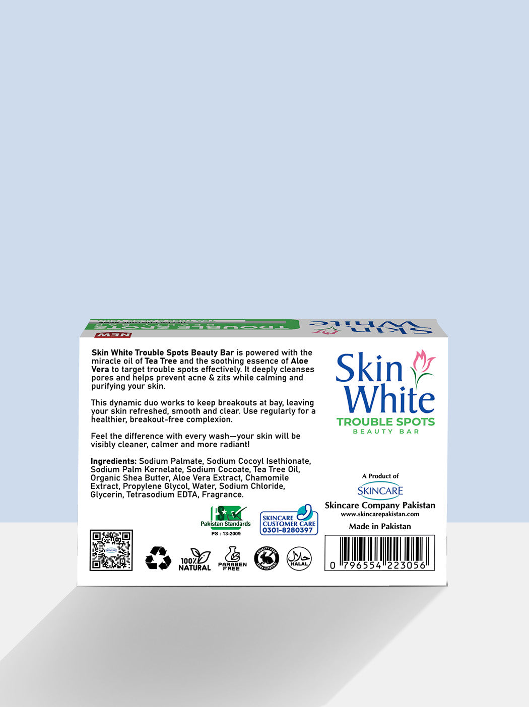 Skin White Trouble Spots Beauty Bar
